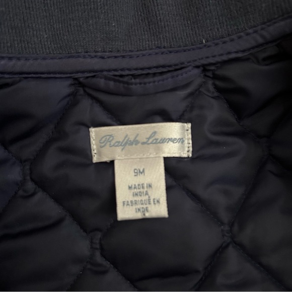 Ralph Lauren Quilted Barn Jacket Classic Navy - Picture 9 of 9